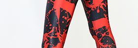 Blood Red Leggings
