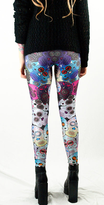 Day Of The Dead Leggings