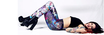 Day Of The Dead Leggings