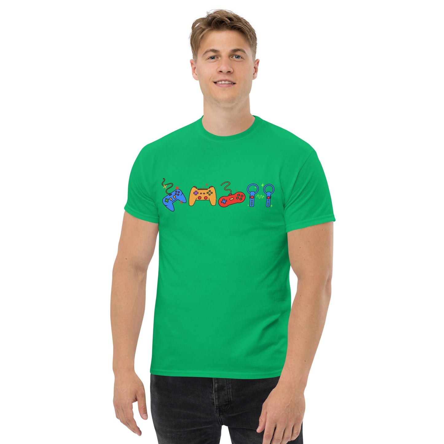 Men's game controller classic tee