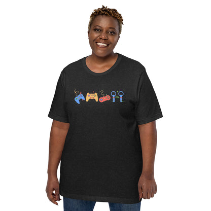 Woman's game controller t-shirt