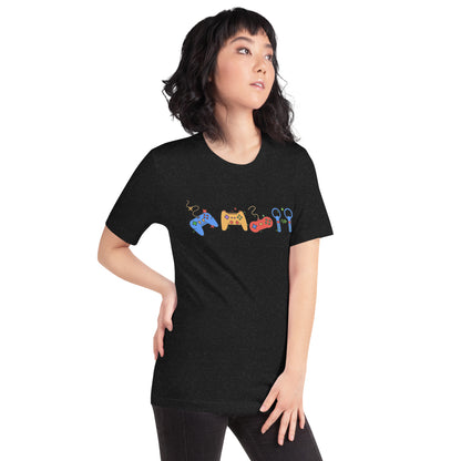 Woman's game controller t-shirt