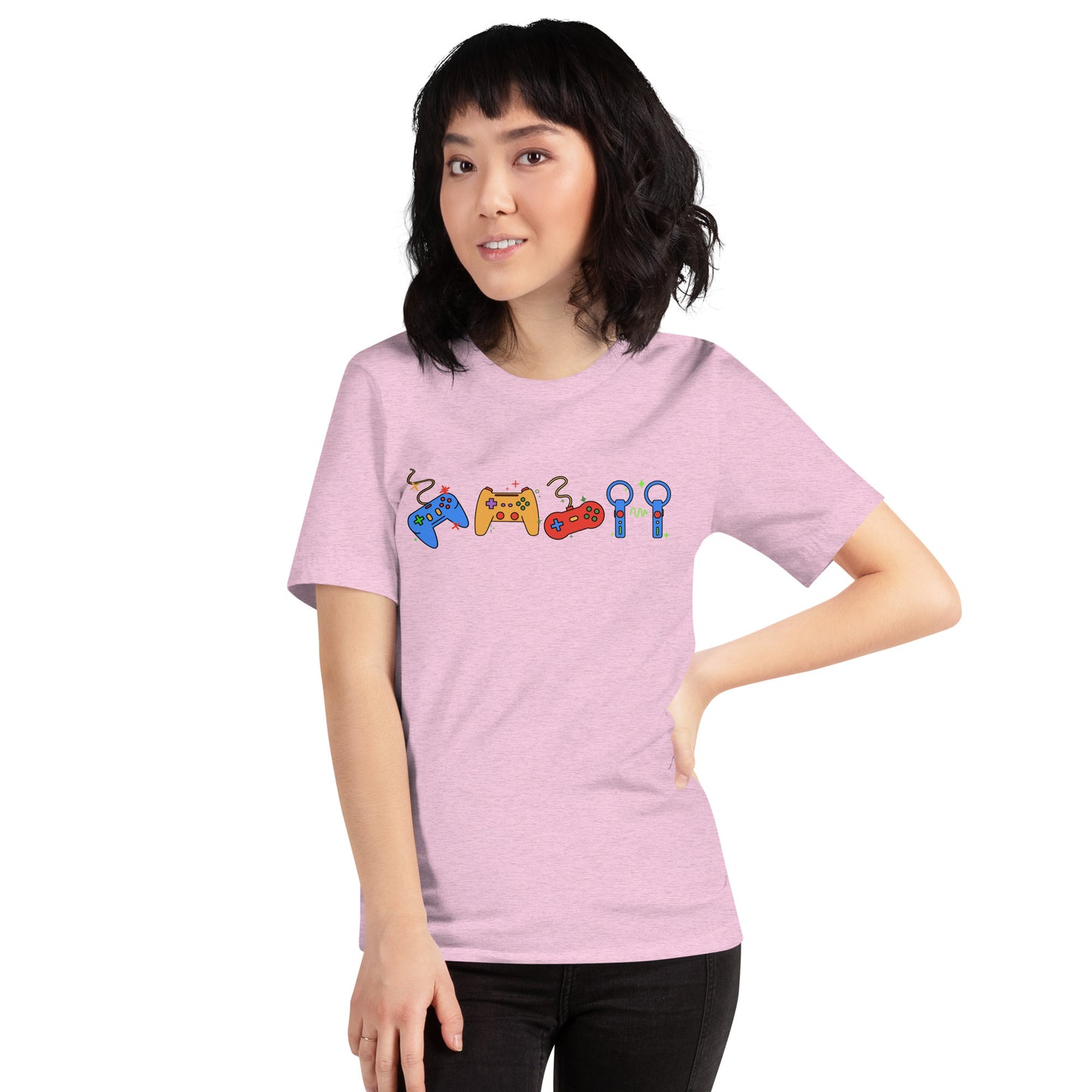 Woman's game controller t-shirt